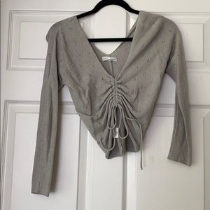 Emory Park Knit Cropped Sweater